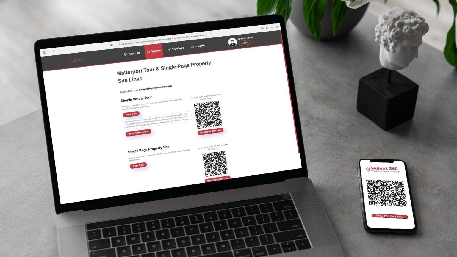 QR codes make signing up for virtual open houses and accessing virtual tours incredibly easy and convenient