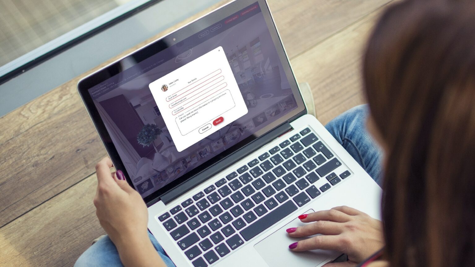 Visitors Can Contact You Simply by Using the Convenient Built In Contact Form