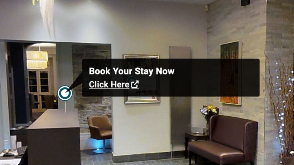 How do hotel virtual tours increase bookings?