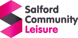 Salford Community Leisure logo - leisure and culture virtual tours client