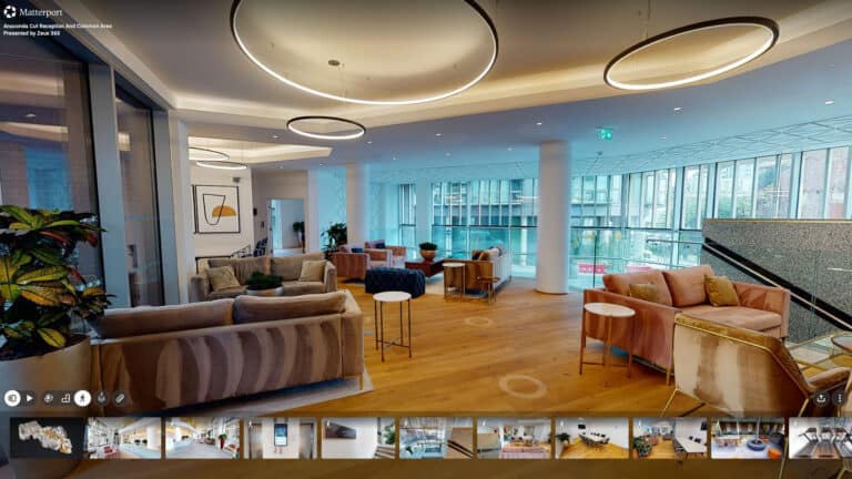 Anaconda Cut Salford Reception and Common Areas Matterport 3D Virtual Tour