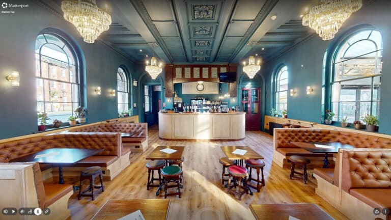 The Chester Station Tap Room Matterport 3D Virtual Tour