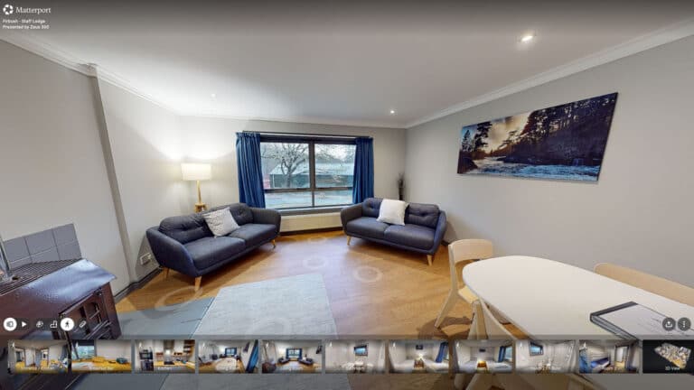 Edinburgh University Firbush Staff Lodge Loch Tay Matterport 3D Virtual Tour