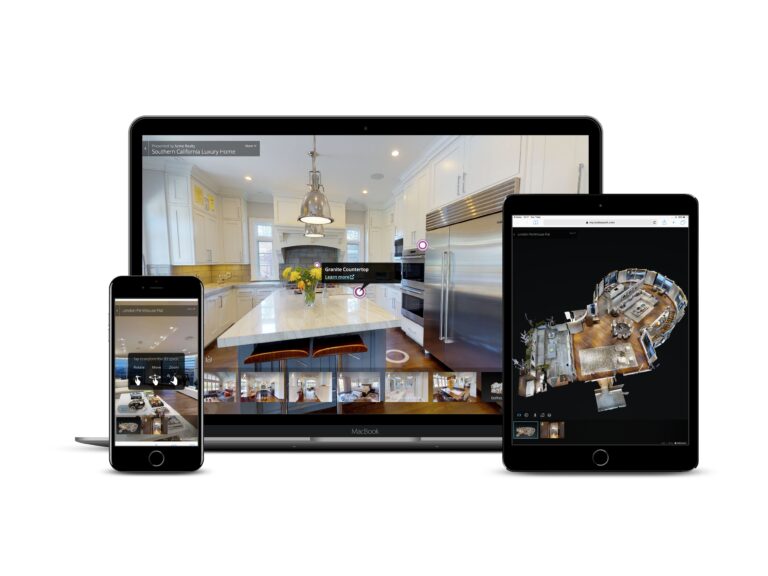 Matterport 3D digital twin scan of a commercial building interior