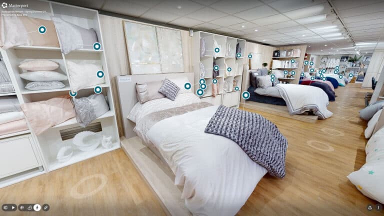 Sadaqat Spring Summer 21 Retail Showroom Manchester Matterport 3D Virtual Tour